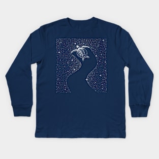 Starry Turtle Kids Long Sleeve T-Shirt